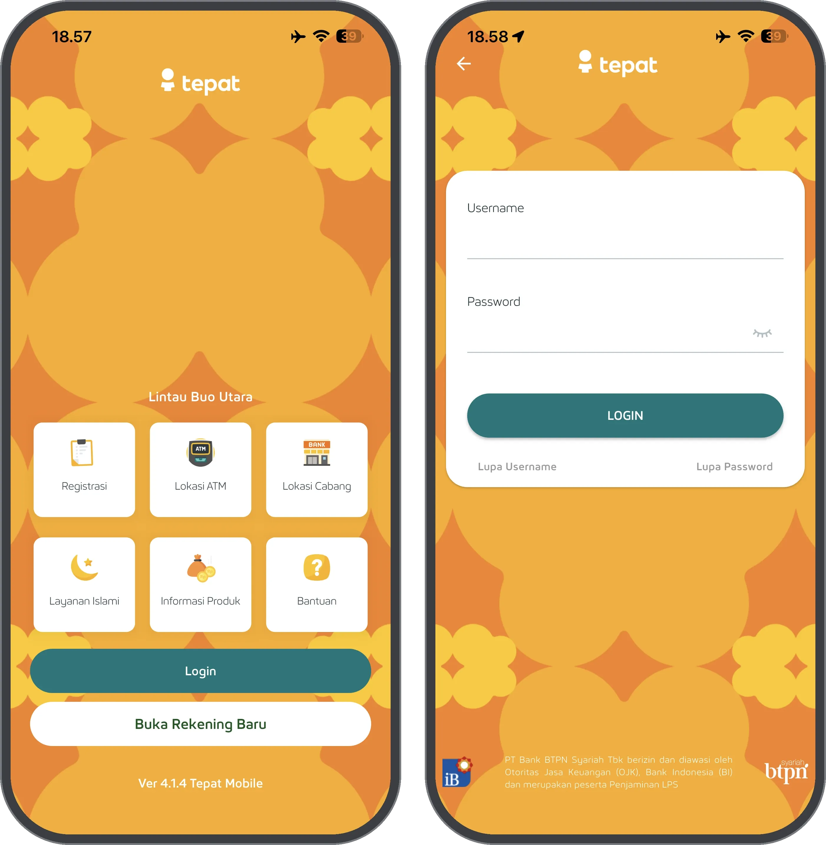 BTPNS - Tepat Mobile project screenshot